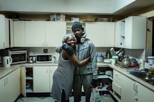 Cairo and his mother, 43, at their house in Dulwich Hill, Sydney.