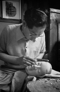 Noh mask craftsman.