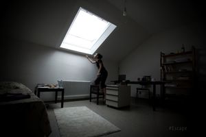 #Escape                                                           Temporarities - International Students in Bonn, Germany  © Dominic Jan Geis