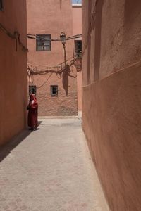 Lady in red