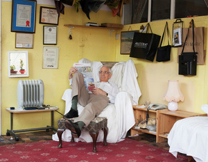 The retired upholsterer