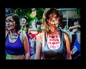 Mujer bonita es la que lucha