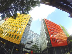 Yellow Silver And Orange
