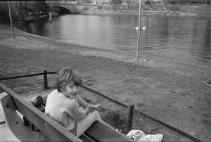 Boy with Swans