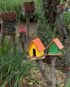 Fairy houses Detail