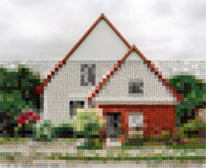 House, Former Wall Area Near Lichterfelde Sud