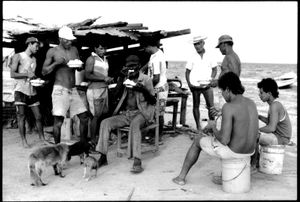 "Fishermen at their meal" - Nueva Esparta / Venezuela