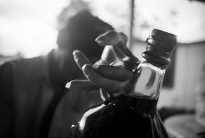 Grandpa's Wine Jug. Immokalee, Florida. 1997