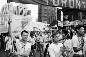 Pride Parade, Toronto, 1982