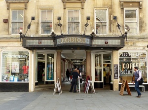 Corridor in Bath, UK