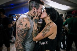 I've got your name written here in a rose tattoo.