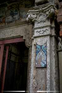 Detail of the shrine
