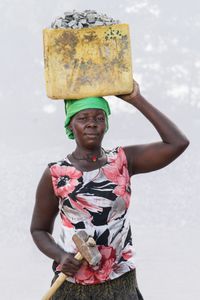 A. Jennifer: Age 40. Working in quarry for 9 years. Has five children.