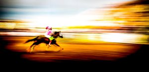 The loneliness of the Indian Relay Rider