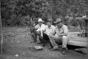 three men