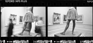 Little Fourteen-Year-Old Dancer at the MET, shot May 2001, printed 2017