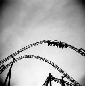 Coaster at Dusk, Hershey Park, PA © Isa Leshko