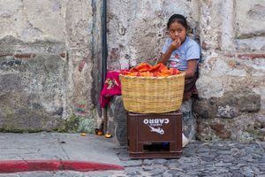 Ornage Vendor, Antigua