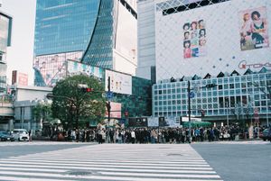Shibuya Scramble Crossing 2020