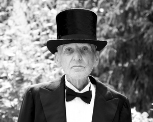 “Top Hat” (From the series entitled, "The Last Picture Show" documenting the last year of my father's life as he suffered from progressive dementia.)