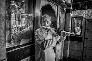 Temple flutist