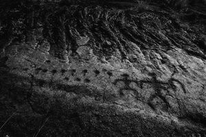 Hawaiian  Petroglyph 3
