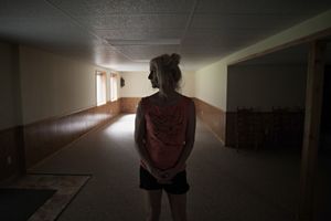 Dee’s father lives in a small town in Michigan, and is undergoing a transition of his own and is in the process of selling their home and moving in with his daughter. Their family home basement now sits empty and the house is listed for sale.