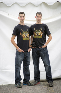 Twins Days 2015. Dylan and Ian Traynor (24).