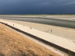 Just right the storm