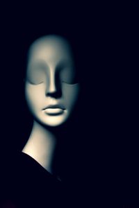 Portrait without identiy