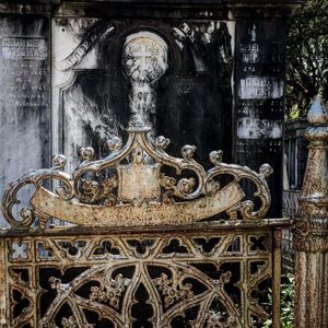 Rusted Gate - New Orleans Cemetery
