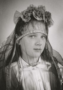 Child with a veil