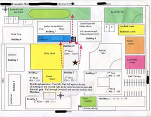 Ms. S’s Evacuation Map