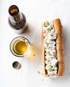 CHICKEN SALAD AND ALE