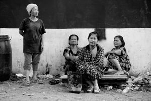 From the series "Railway Community"