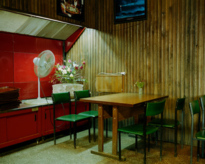 Interieur of an ex-soviet canteen in Kaunas, Lithuania. September 2015.