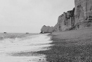 miles of pebbled shore, still tourist free