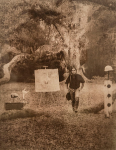 Bryan Lafaye, Painter. Avery Island, LA 2015