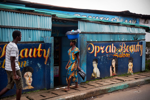 Oprah Beauty Saloon, Freetown, Sierra Leone