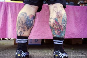 Tattooed Calves