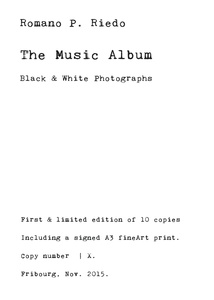 The Music Album Cover | Romano P. Riedo