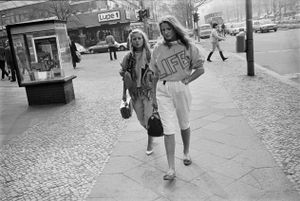 Girls Strolling