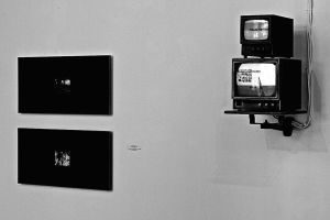 framed prints and CCTV surveillance system installation monitors