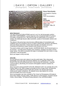Davis Orton Gallery 6th Annual Exhibit catalog page