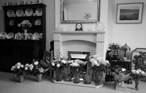 Floral tribute