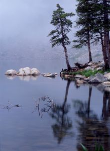 Lake Katherine reflections, Pecos Wilderness, North.