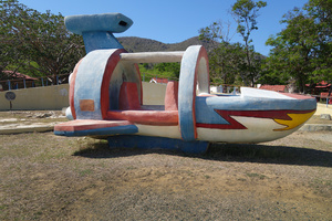 Rocket ship that will never fly