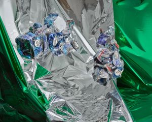 Aluminum Blue Fish #3