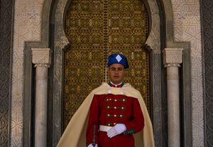 The Moroccan Royal Guard