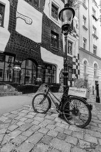 Outside the Hundertwasser Museum, Leopolstadt, Vienna